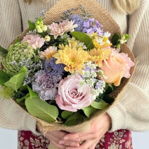 Amborella Floral Delivery Calgary Charmer Bouquet in Soft